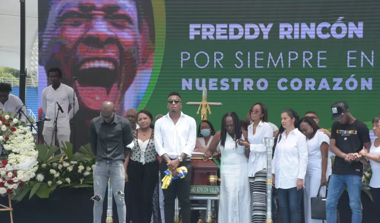 Freddy Rincon homenaje 2022