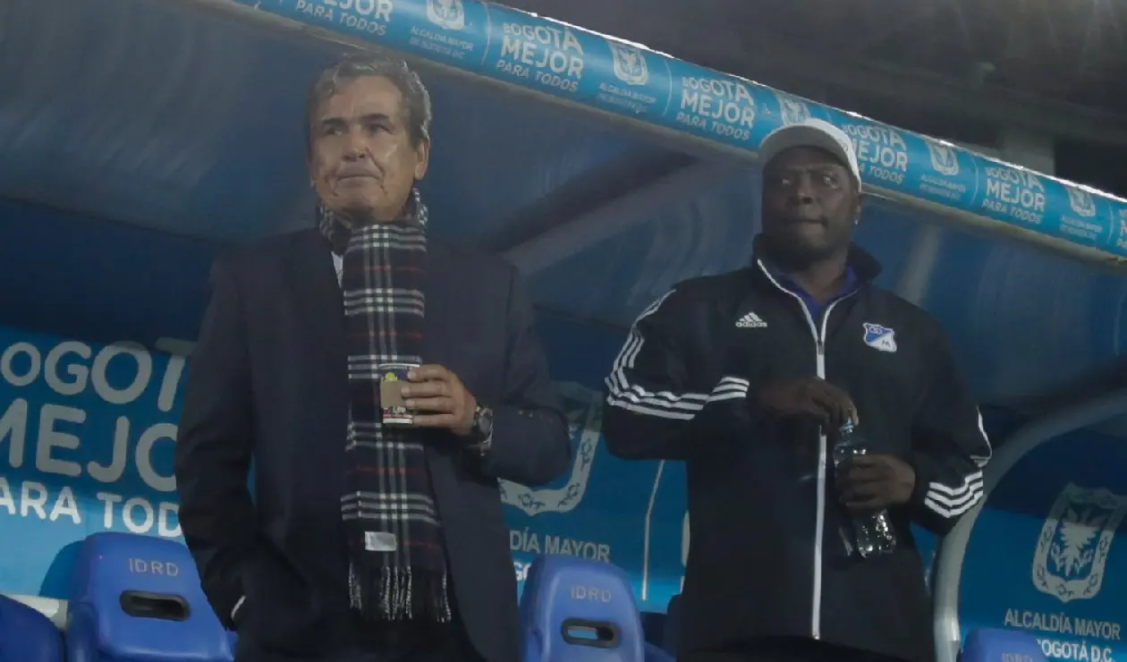 Jorge Luis Pinto y Freddy Rincón