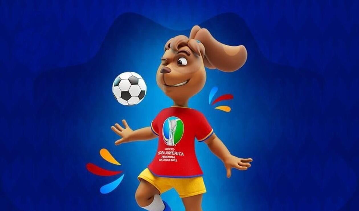 Mascota Copa América Femenina