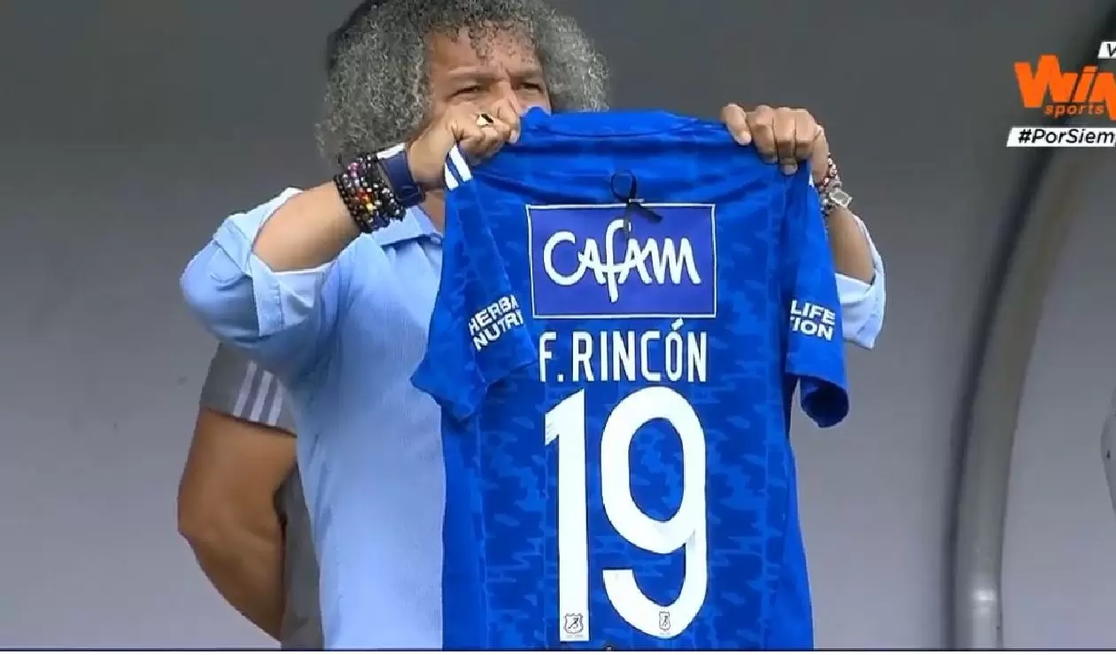 Homenaje de Millonarios a Freddy Rincón