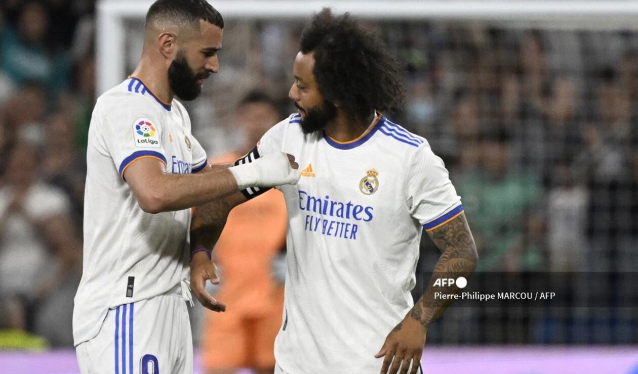 Marcelo y Benzema - Real Madrid