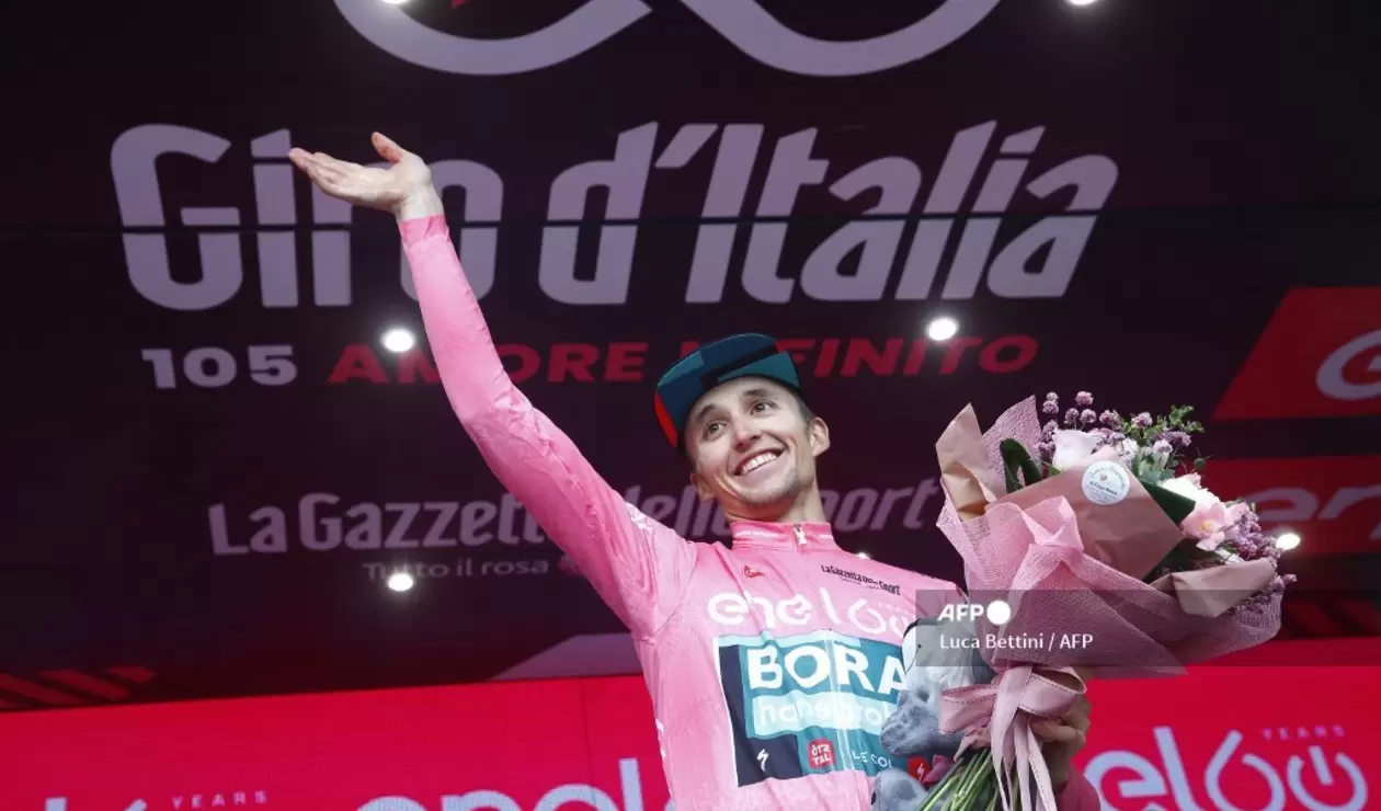 Jai Hindley - líder del Giro de Italia 2022