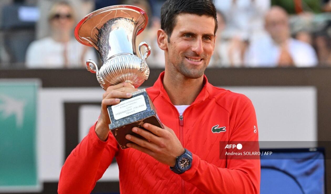 Novak Djokovic, Masters 1000 de Roma.