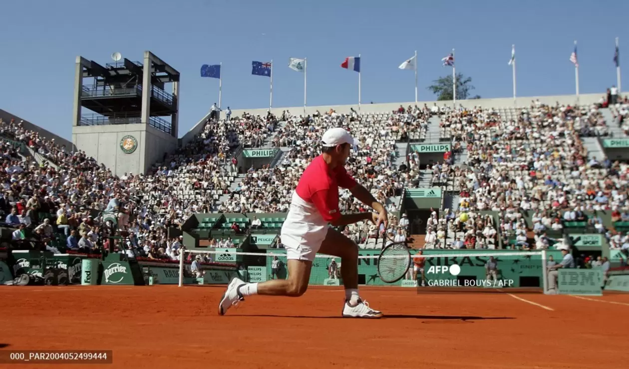 Fabrice Santoro vs Arnaud Clement, Roland Garros 2004