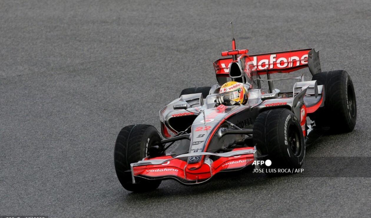 Auto de Mc Laren en la Fórmula 1.