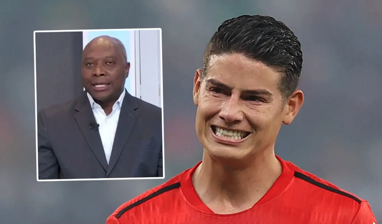 James Rodríguez y Freddy Rincón