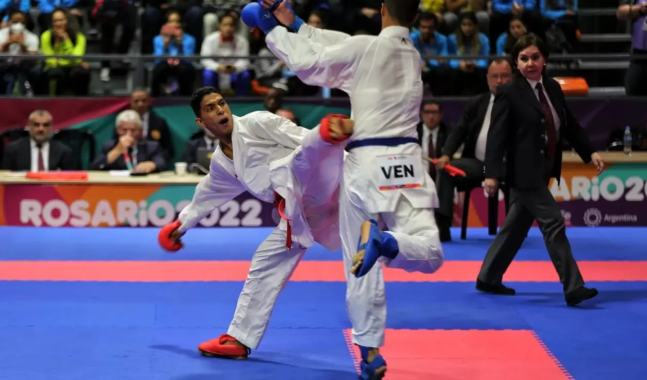 Santiago Ospina, Juegos Suramericanos de la Juventud 2022, Karate