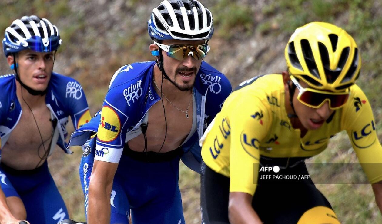 Egan Bernal y Alaphilippe - Tour de Francia 2019
