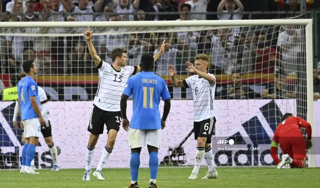 Alemania vs Italia - Liga de Naciones