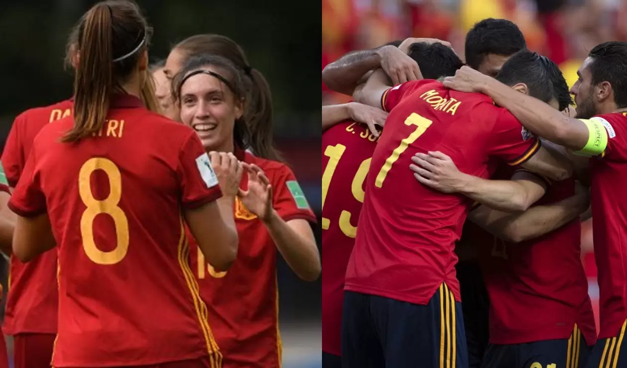 España - Selección femenina y masculina