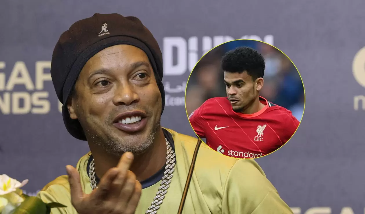Ronaldinho, Luis Díaz, Liverpool 2022