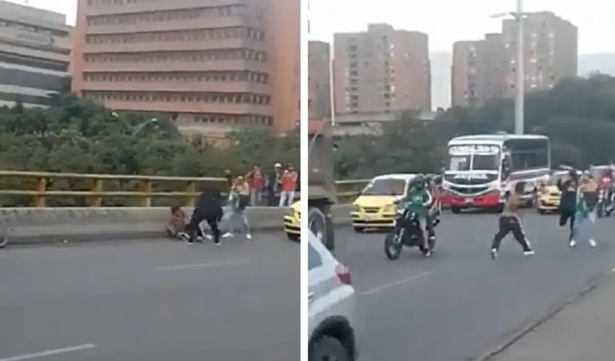 El ataque correspondió hacia un habitante de calle por un intento de hurto .