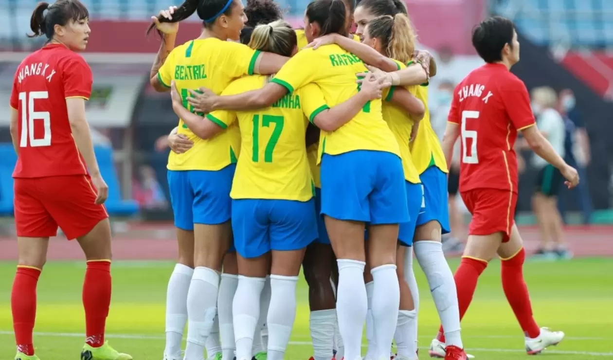 Selección Brasil Femenina