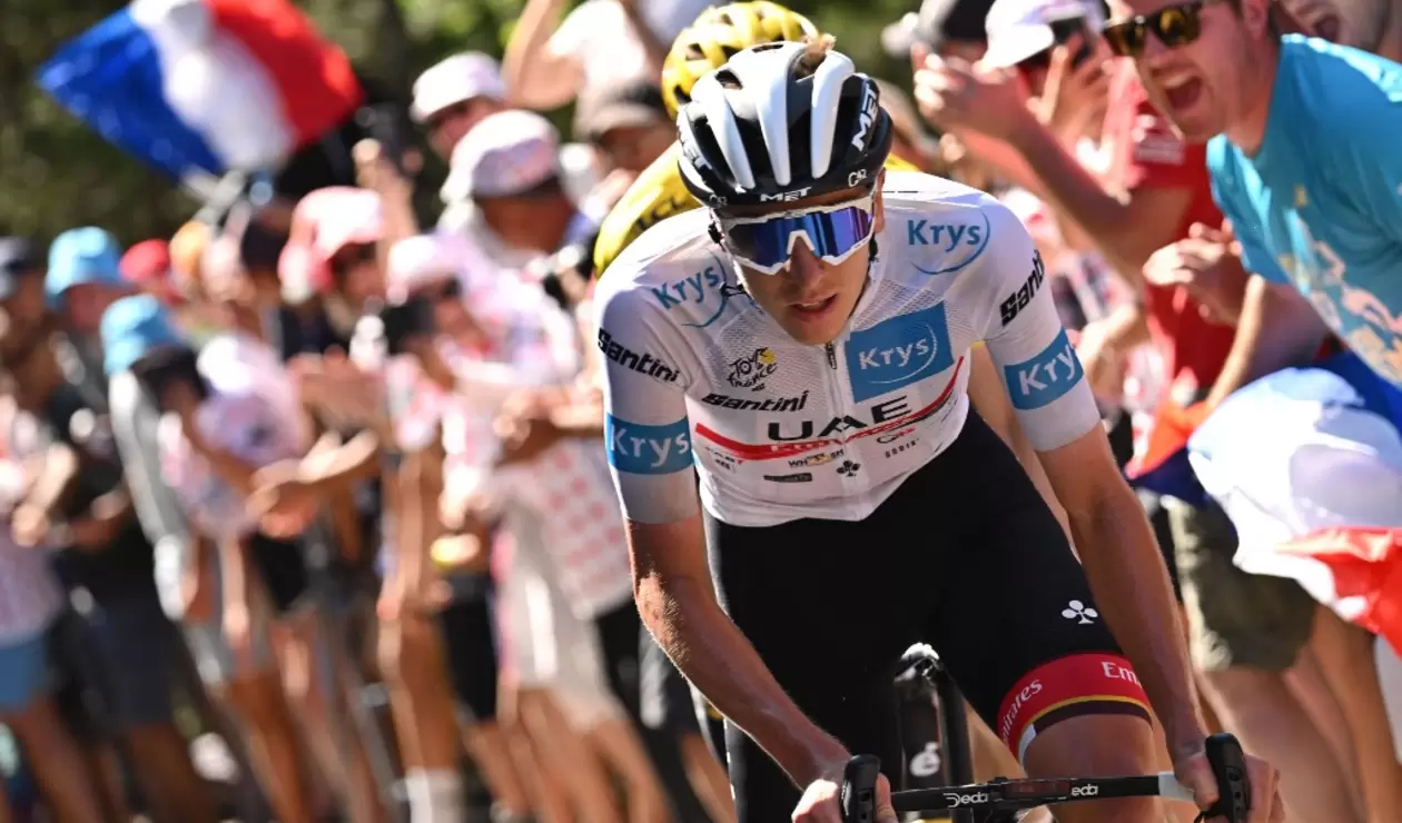 Tadej Pogacar se quedó con tres gregarios en el Tour de Francia 2022