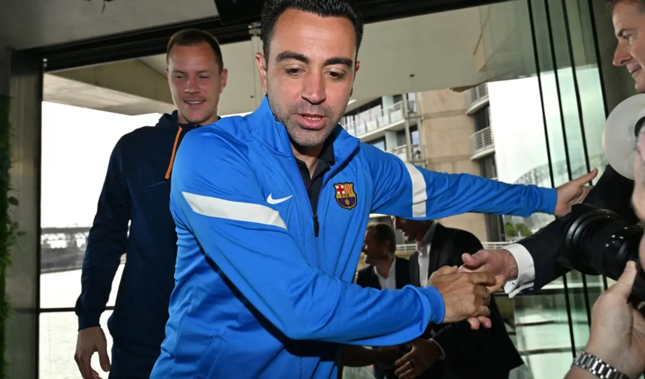 Xavi Hernández, técnico del FC Barcelona