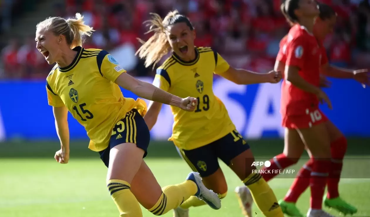 Suecia vs Suiza - Euro Femenina