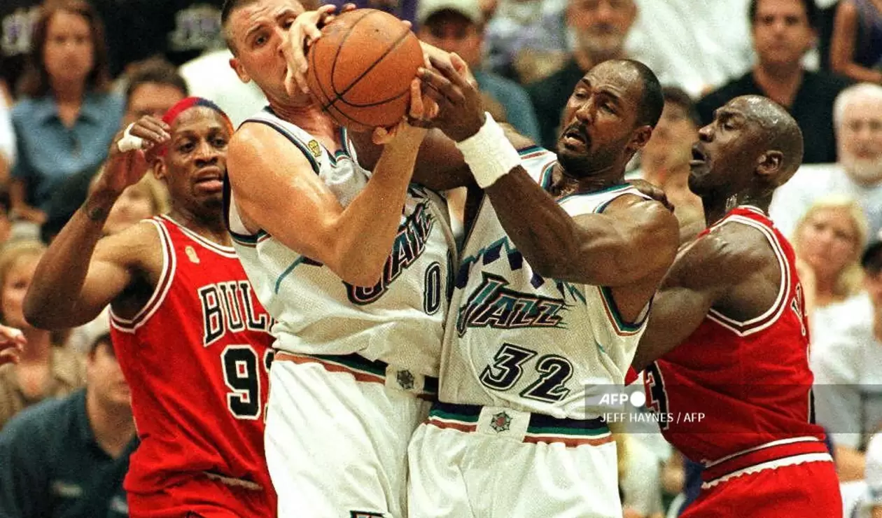 Chicago Bulls vs Utah Jazz - NBA 1996