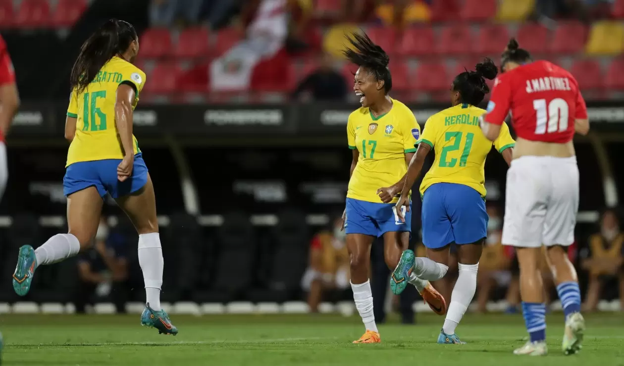 Brasil vs Paraguay - Copa América Femenina