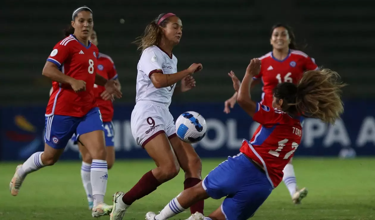 Chile vs Venezuela - Quinto puesto - Copa América Femenina