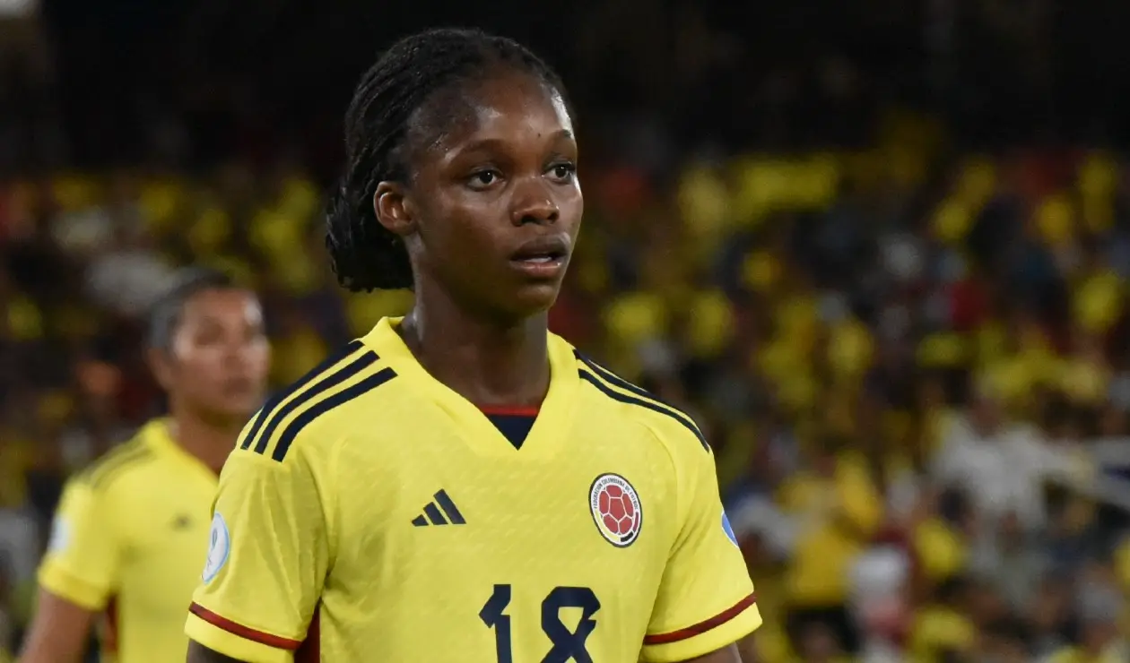 Linda Caicedo con la Selección Colombia Femenina