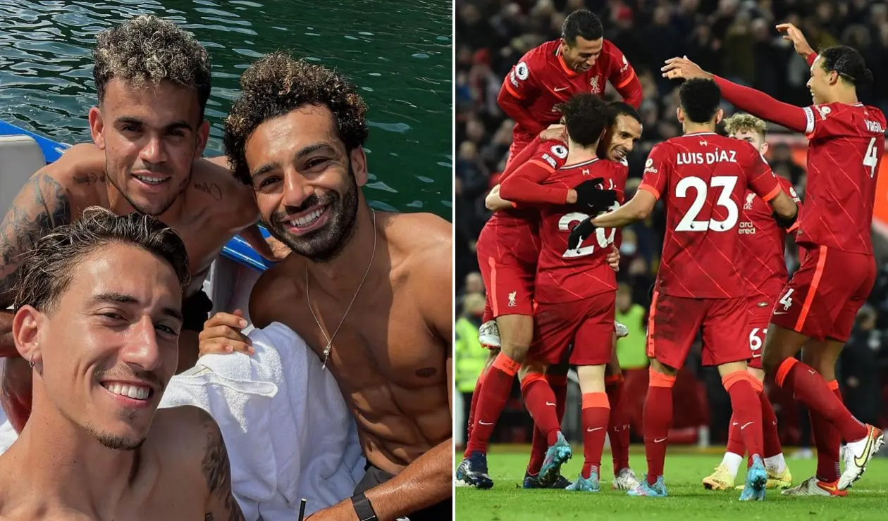 Luis Díaz - Mohamed Salah - Liverpool