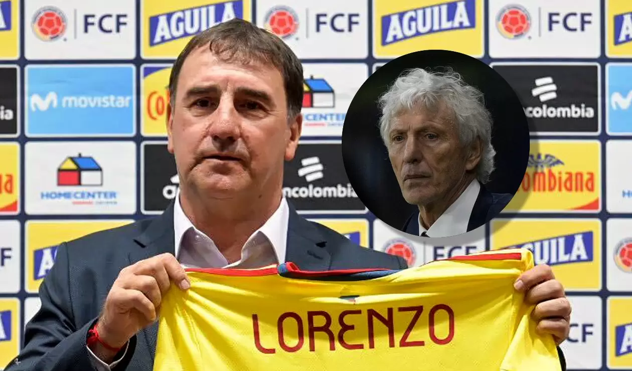 Néstor Lorenzo y José Pékerman, Selección Colombia 2022