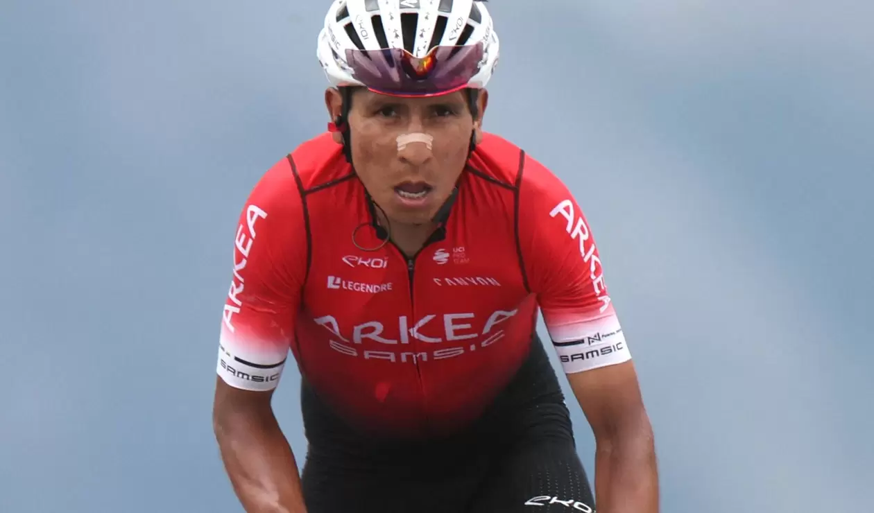 Nairo Quintana en el Tour de Francia 2022 