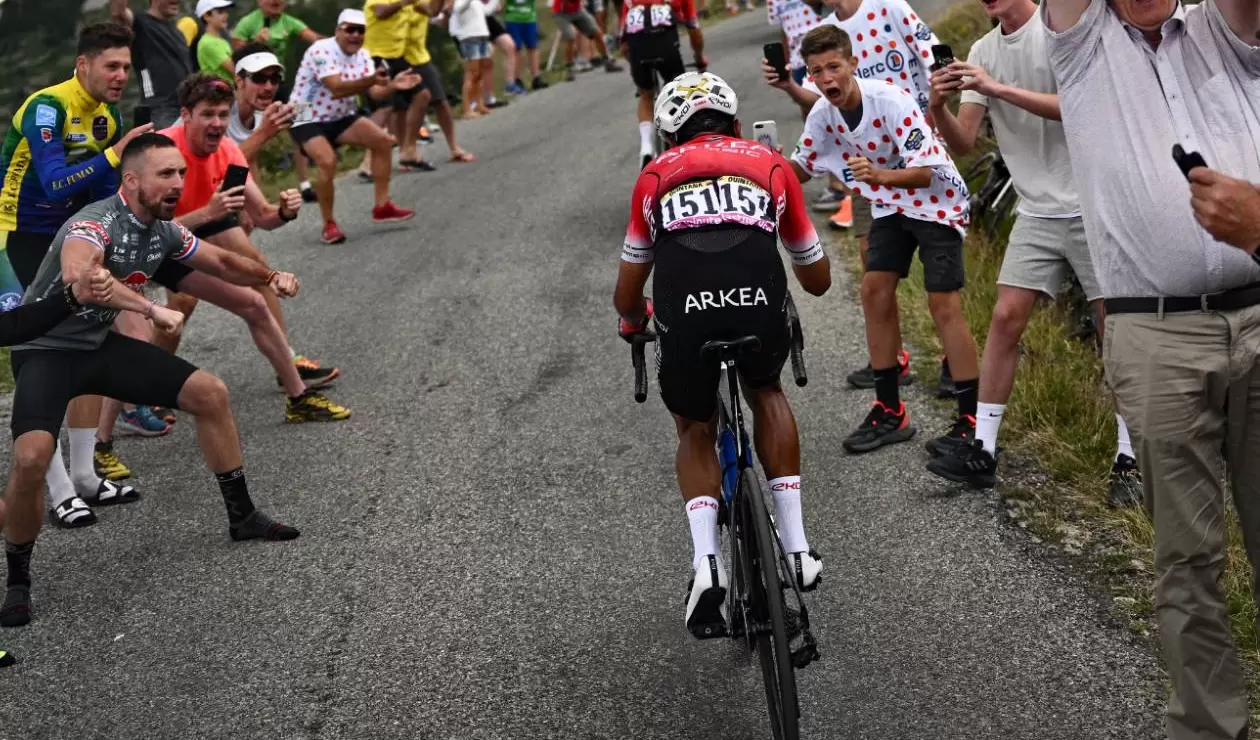 Una de las etapas del Tour de Francia 2022 con Nairo Quintana