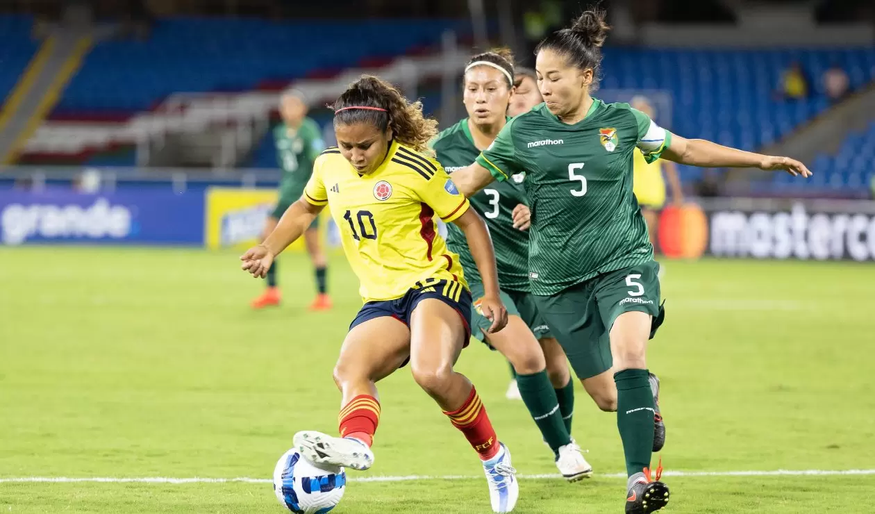 Bolivia vs Colombia femenino