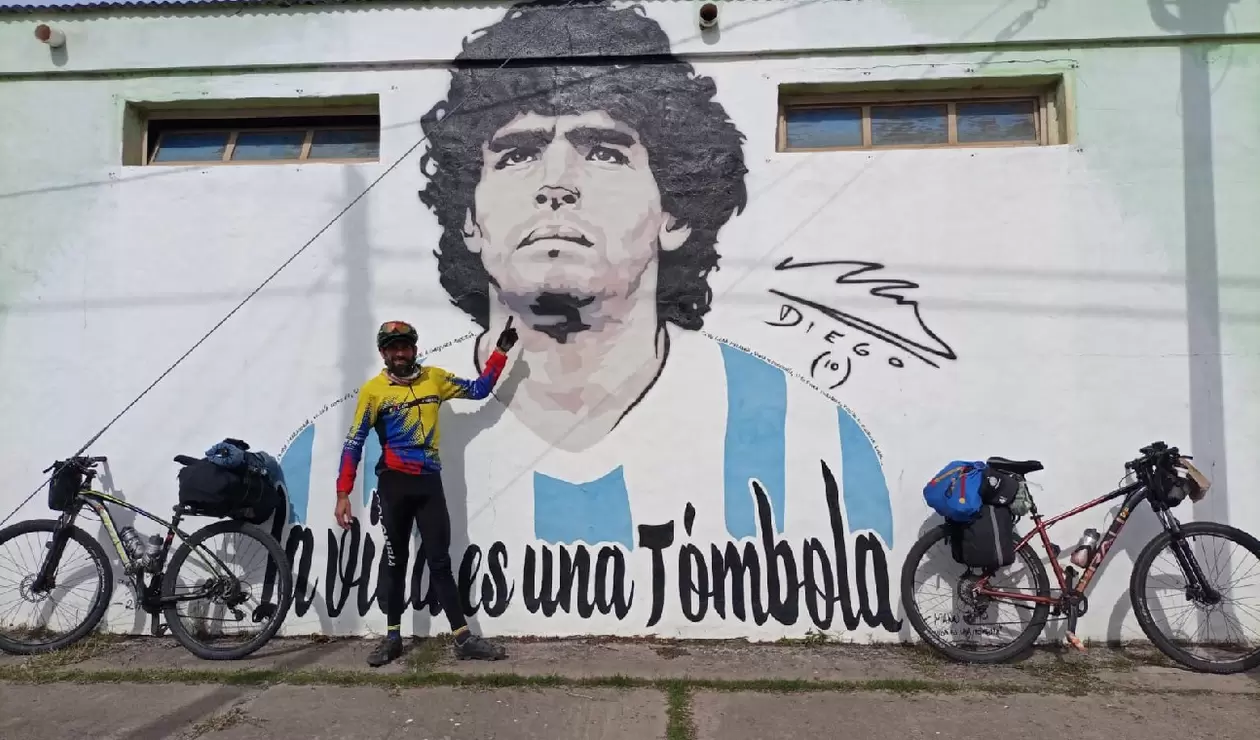 Ciclistas fueron de Soacha a Argentina
