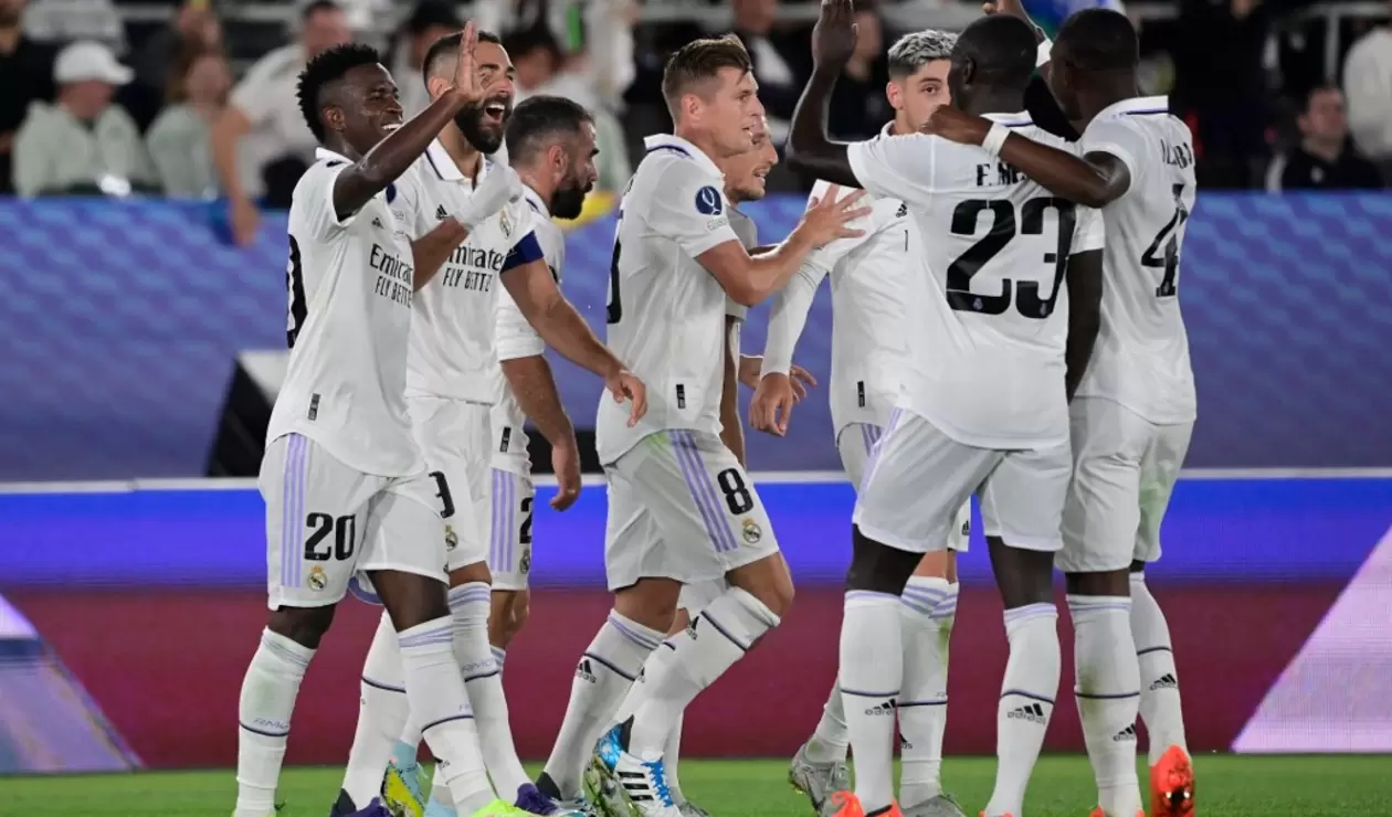 Real Madrid vs Frankfurt - Supercopa de Europa 2022