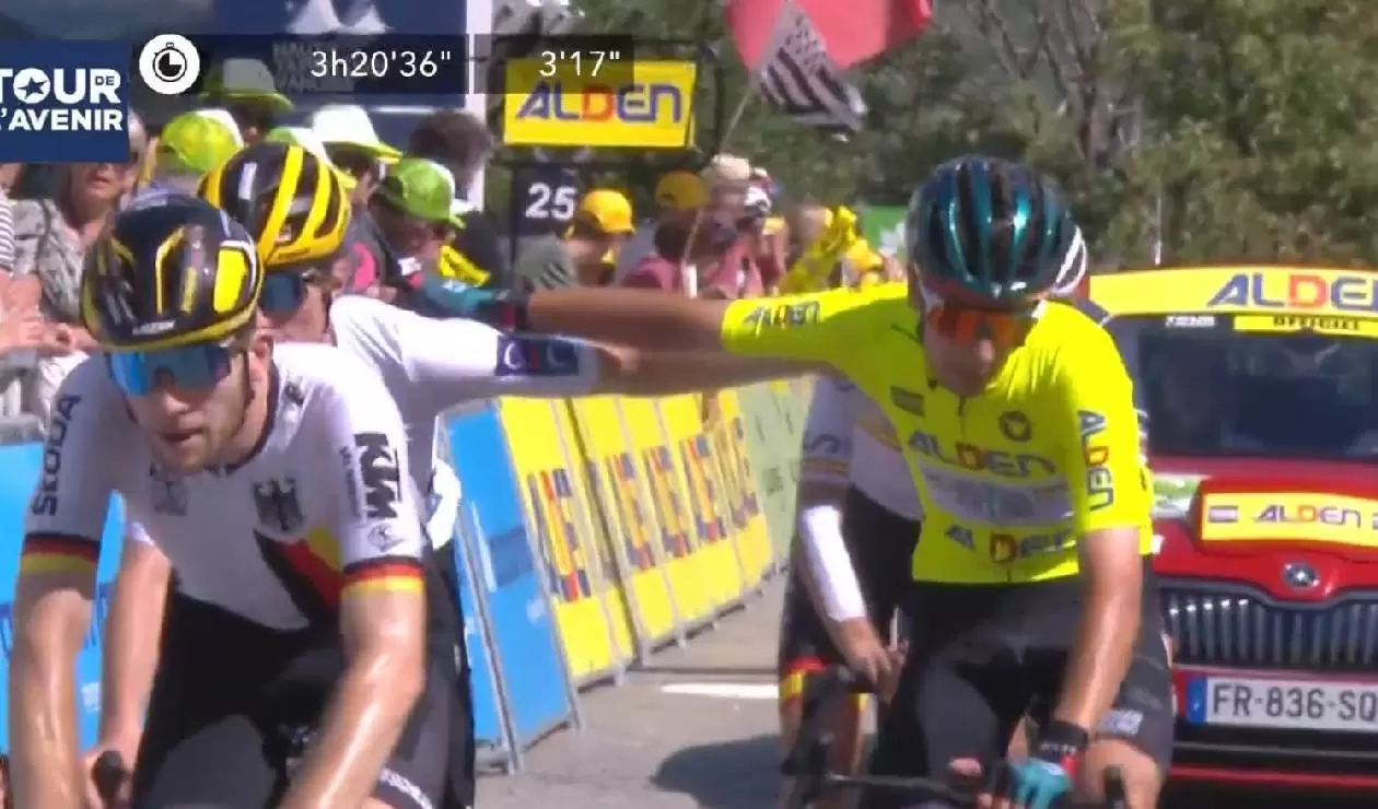 Cian Uijtdebroeks, campeón del Tour de l'Avenir; Colombia decepcionó