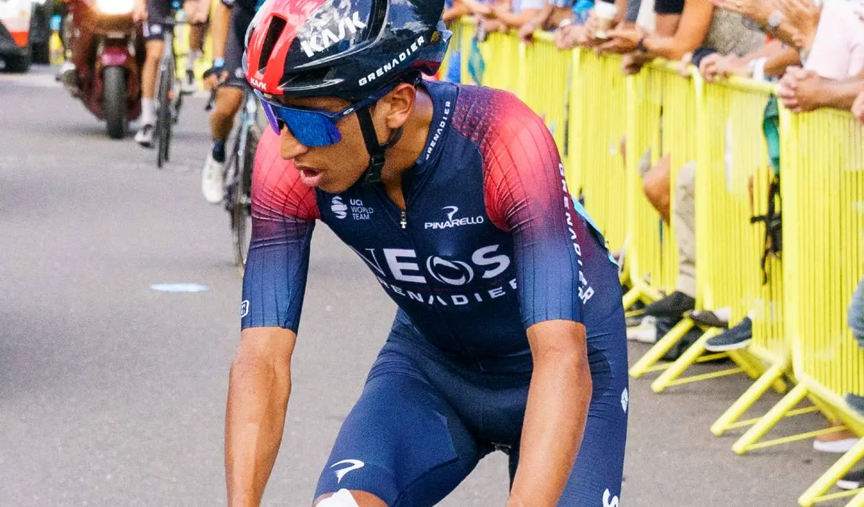 Egan Bernal en el Tour de Dinamarca 2022
