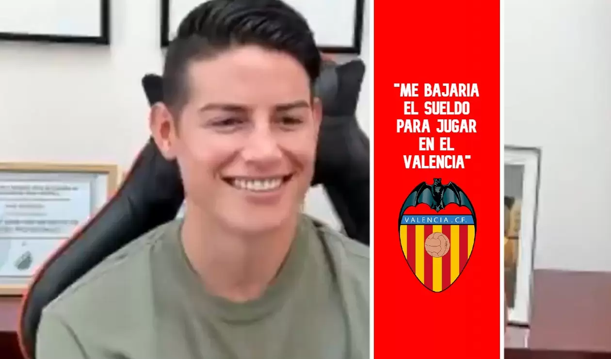 James Rodríguez se ofrece al Valencia