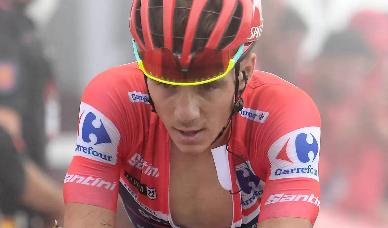 Remco Evenepoel, actual líder de la Vuelta a España 2022
