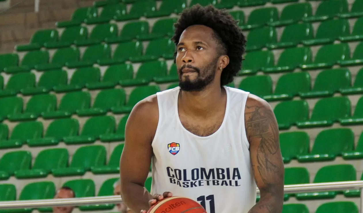 Braian Angola - Colombia de baloncesto