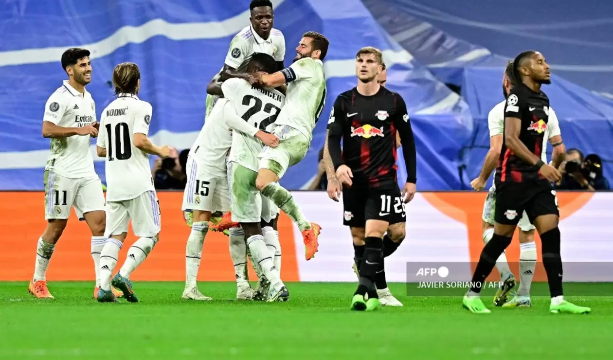 Real Madrid vs Leipzig - Champions League