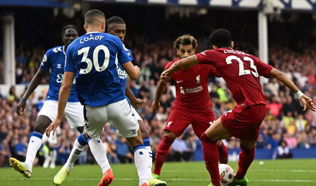 Luis Díaz, Liverpool vs Everton