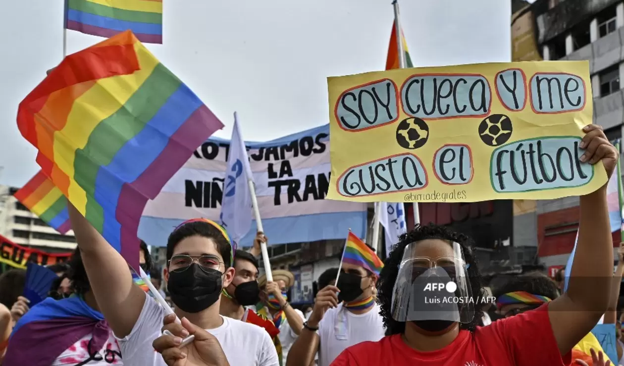 Protestas LGBTI entorno al fútbol