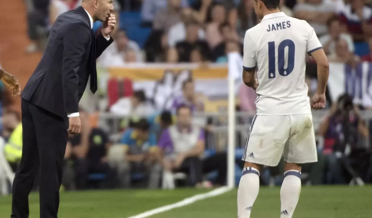 Zidane - James Rodríguez