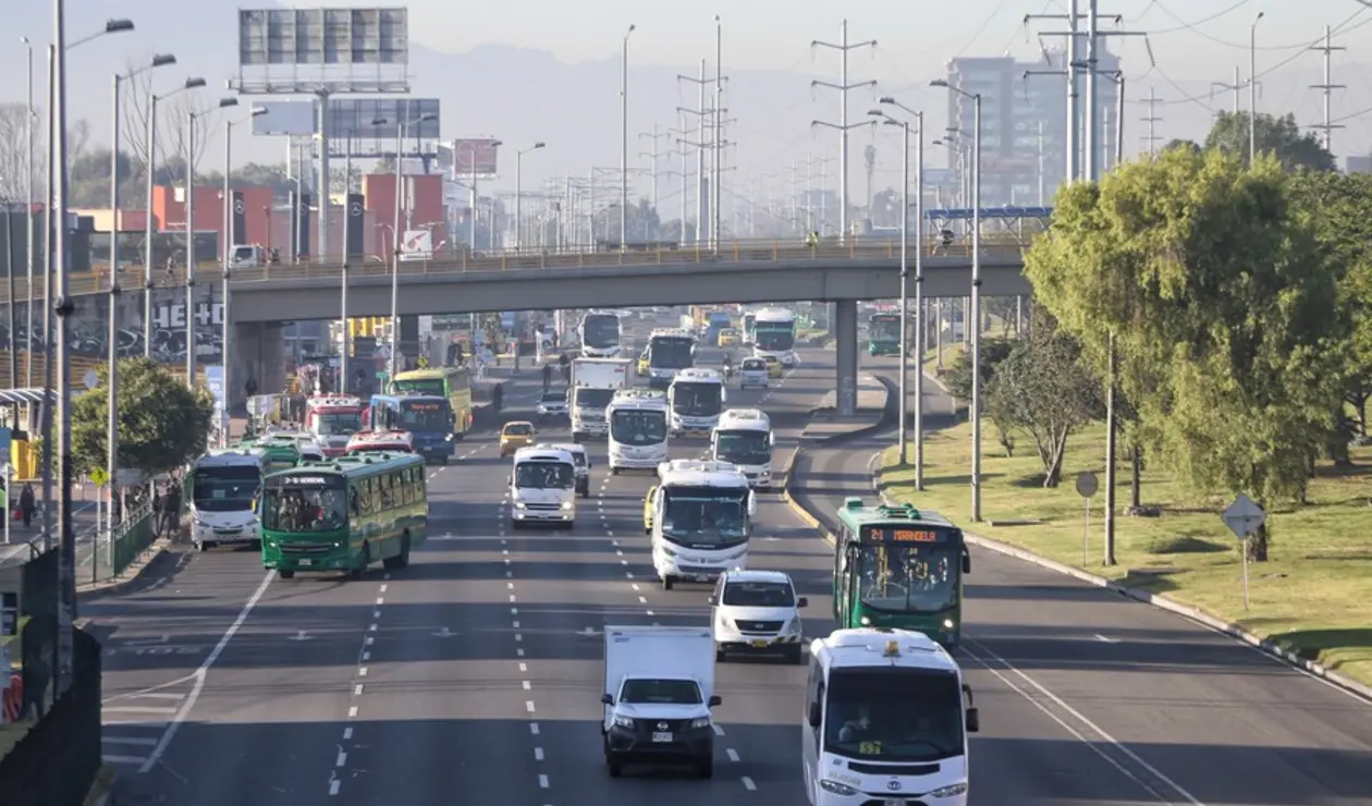 Día sin carro en Bogotá