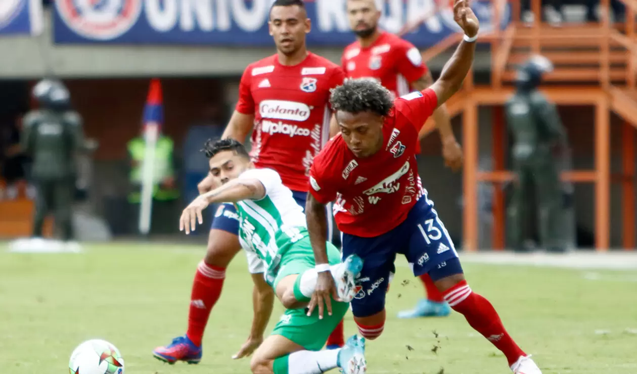 Independiente Medellín vs Atlético Nacional, fecha 10 Liga Betplay
