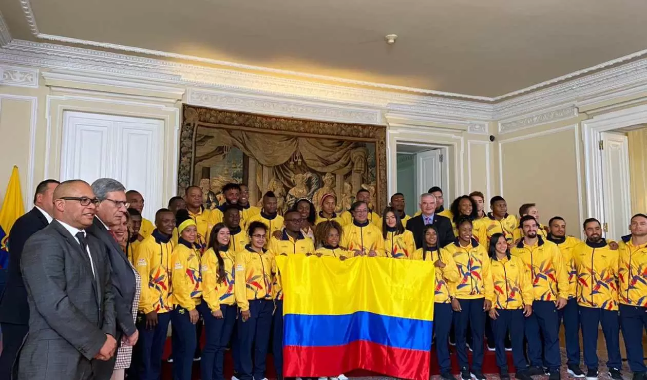 Delegación Colombia en los Juegos Suramericanos