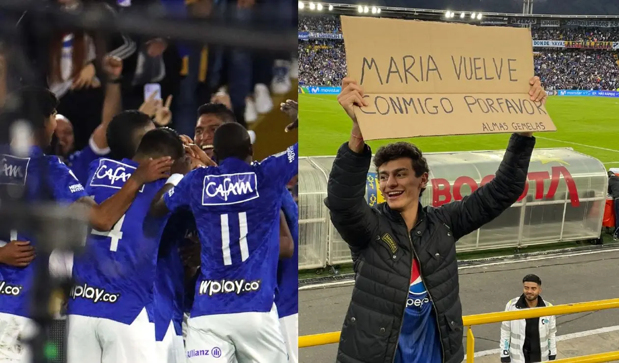 Hincha de Millonarios le pide a la ex que regrese con él, en el Campín