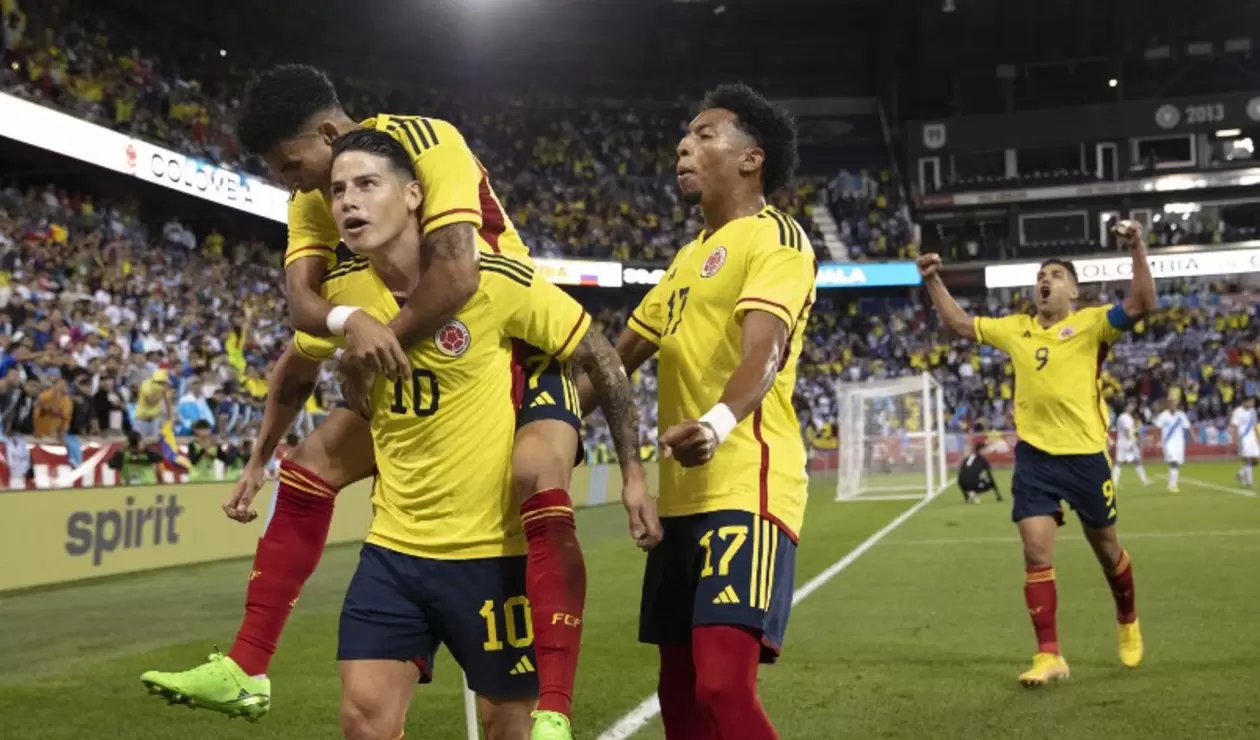 James gol con Selección Colombia en la era Lorenzo