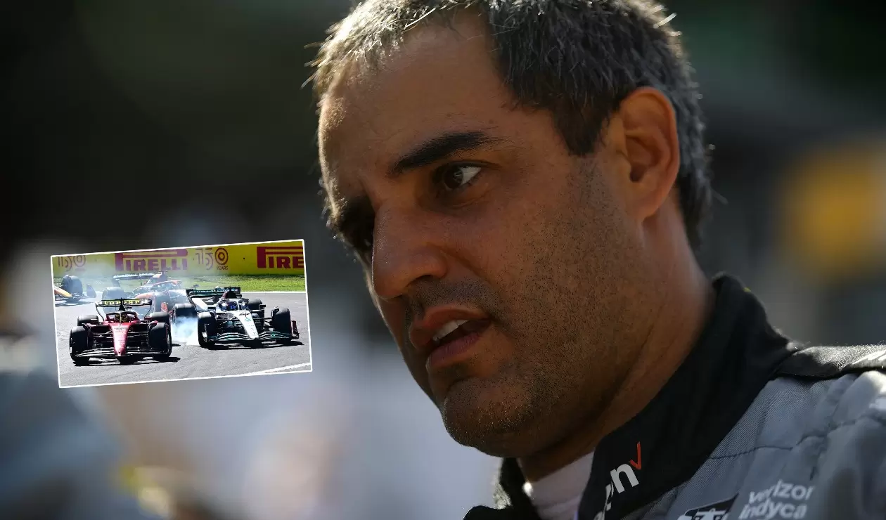 Juan Pablo Montoya, protagonista de la polémica en el Gran Premio de Monza 2022