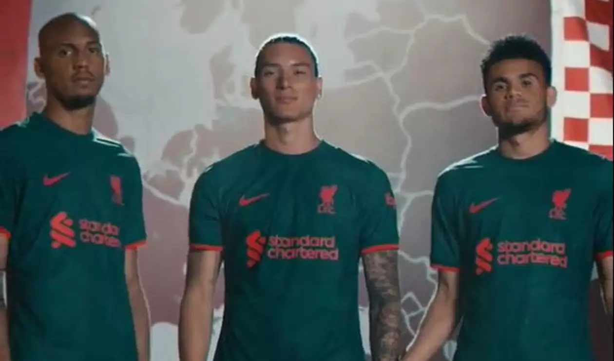 Segunda Camiseta Liverpool 2020-2021