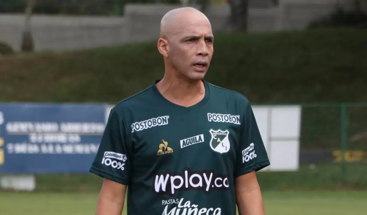 Mayer Candelo, técnico del Deportivo Cali