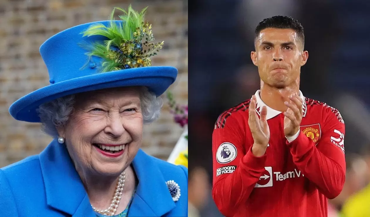 Reina Isabel II - Cristiano Ronaldo