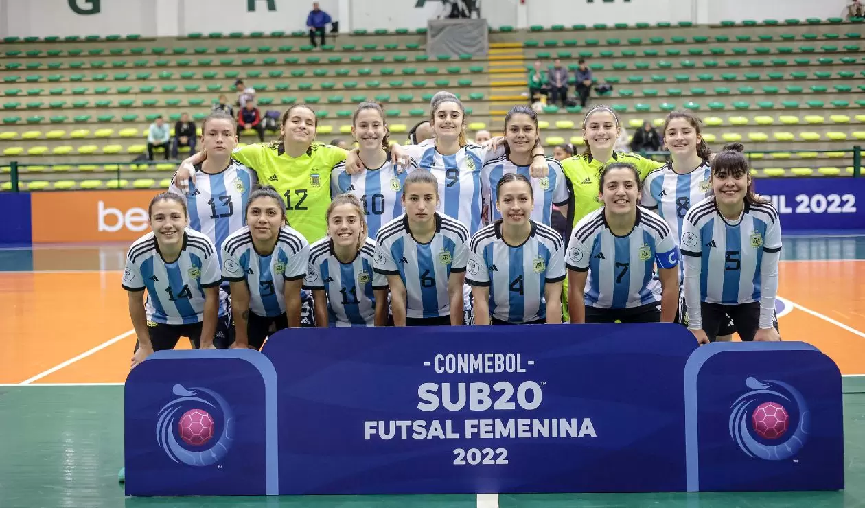 Selección femenina futsal Argentina sub 20